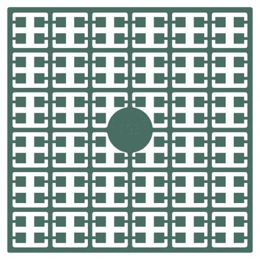 Pixelhobby Midi Pärlor 193 Ljus Dov Grågrön 2x2mm - 140 pixels