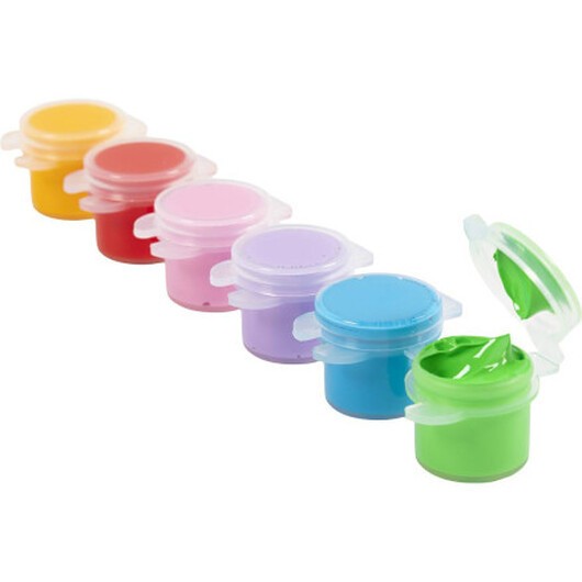 Plus Color-Hobbyfärg, colorful, 6x5 ml/ 1 förp.