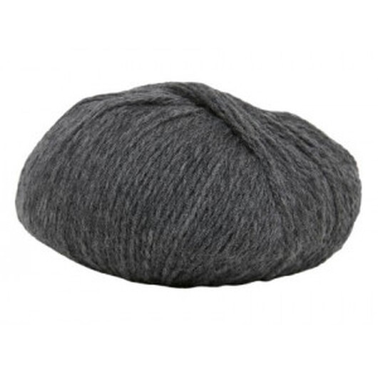 Hjertegarn Highland Fine Wool Garn 435 Mörkgrå