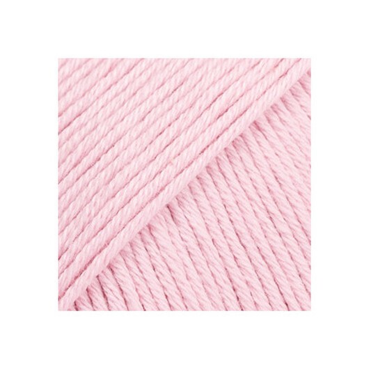 DROPS Safran Garn Unicolor 77 Ljus Ros
