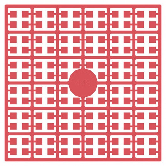 Pixelhobby Midi Pärlor 448 Väldigt mörk Rosa 2x2mm - 140 pixels