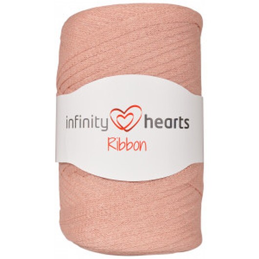 Â Infinity Hearts Ribbon Trikågarn 25 Puder