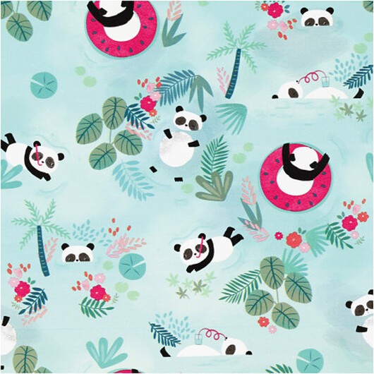 Presentpapper, Pandor, B: 50 cm, 80 g, 100 m/ 1 rl.