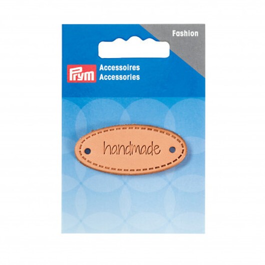 Prym Label Läder handmade 50x23mm - 1 st