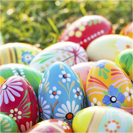 Servetter, Påskägg, stl. 33x33 cm, 20 st./ 1 förp.