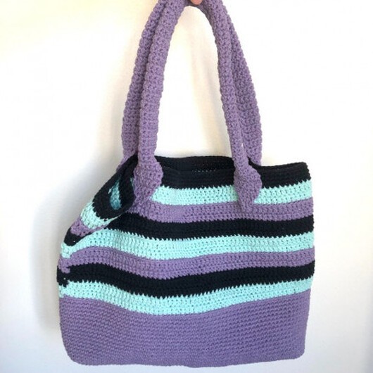 Strand Galore av Rito Krea - Strandväska Virkmönster