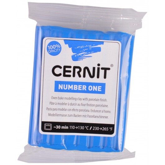 Cernit Modellera Unicolor 017 Blå 56g