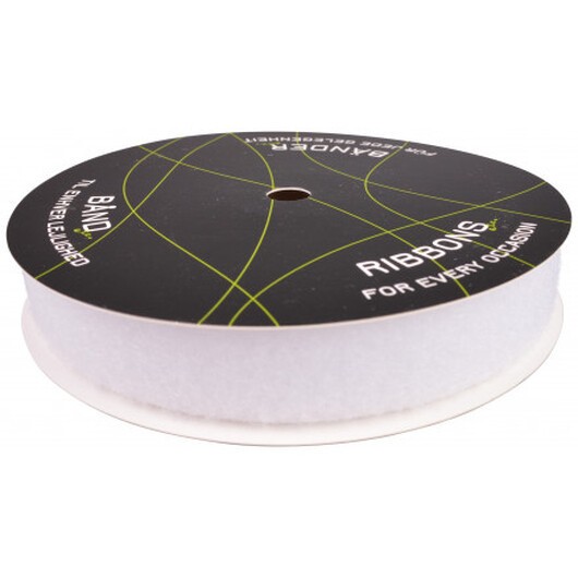 Balsløw Kardborreband Hona/Loop 20mm 01 Vit - 5m