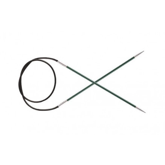 KnitPro Zing Aluminium Rundstickor 120cm 3,00mm / 47.2in US2Â½ Jade
