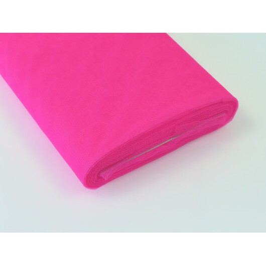 Tyll Tyg Nylon 35 Neon Rosa 145cm - 50cm