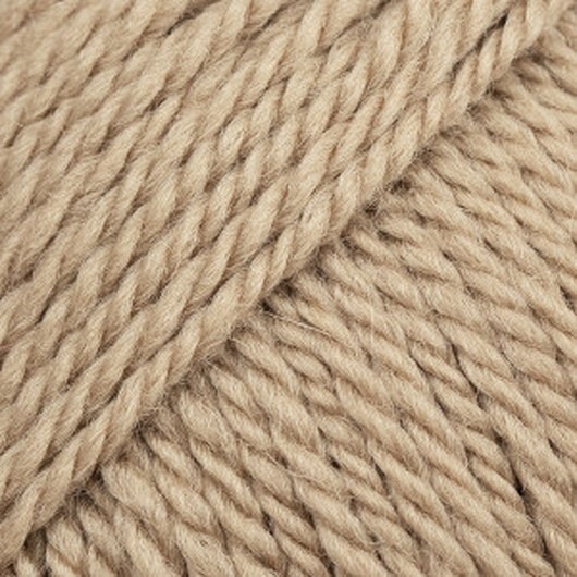 Drops Alaska Garn Unicolor 68 Jordnöt