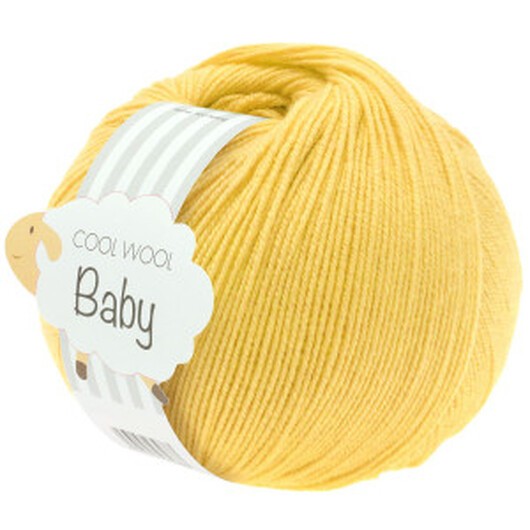 Lana Grossa Cool Wool Baby Garn 273 Gul