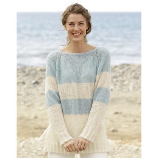 Weekend Getaway by DROPS Design - Tröja Stick-mönster strl. S - XXXL