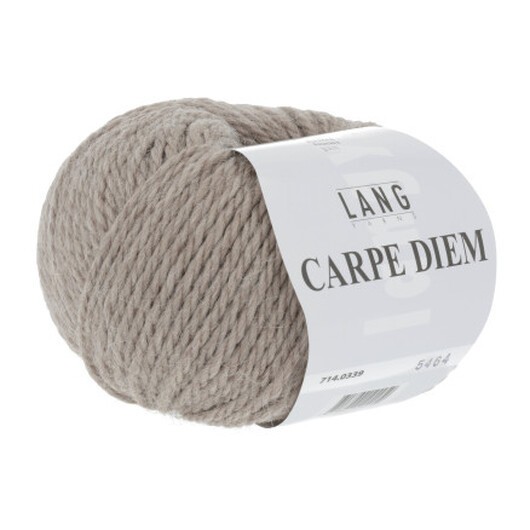 Lang Yarns Carpe Diem Garn 339 Camel melange