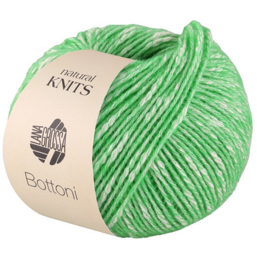 Lana Grossa Bottoni Garn 10 Jade/grå-vit