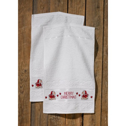 Â Permin Broderikit Merry Christmas 2pk 30x50cm