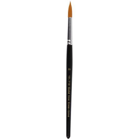 Gold Line-penslar, nr. 18, L: 20 cm, B: 7 mm, runda, 6 st./ 1 förp.