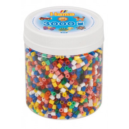 Hama Midi Pärlburk 209-00 Mix 00 - 3000 st.