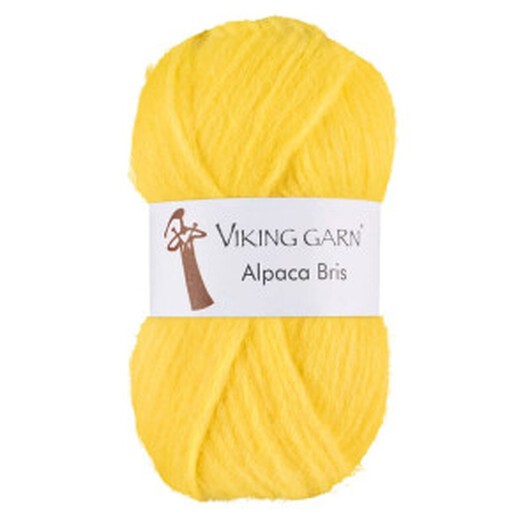 Viking Garn Alpaca Bris 344 Gul