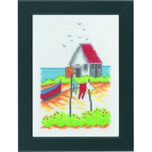 Permin Broderikit Tvätt 18x13cm