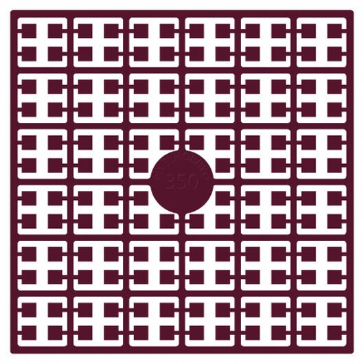 Pixelhobby Midi Pärlor 350 Mörk lila Violett 2x2mm - 140 pixels