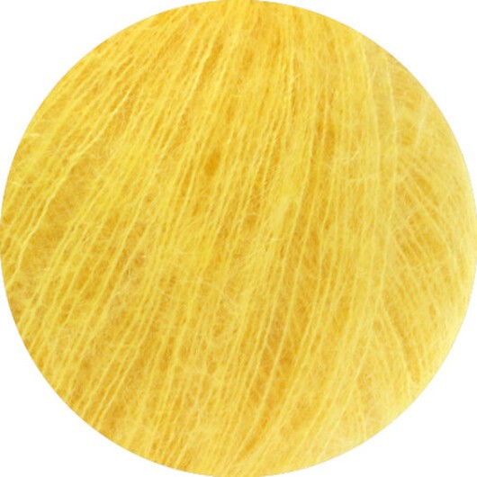 Lana Grossa Silkhair Garn 217 Påskliljegult