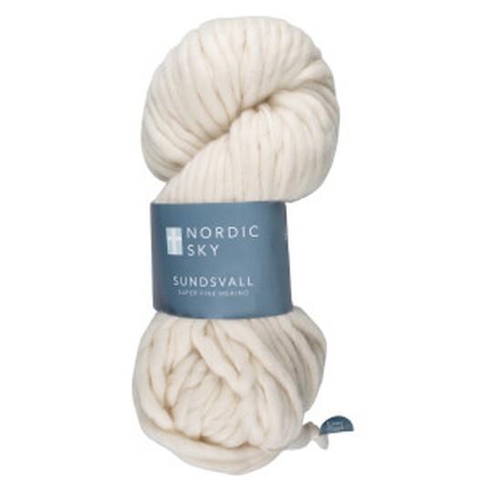 Nordic Sky Sundsvall Super Fine Merino Garn till Handfärgning