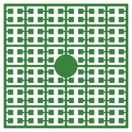 Pixelhobby Midi Pärlor 245 Grön 2x2mm - 140 pixels