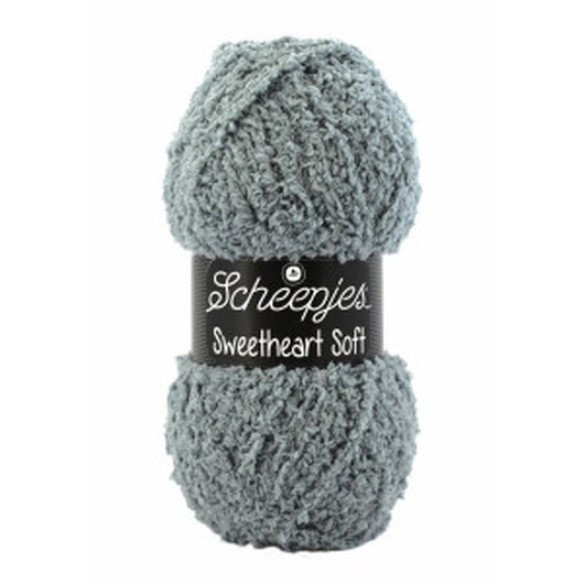 Scheepjes Sweetheart Soft Unicolor 3 Grå