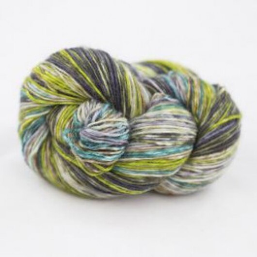 Kremke Soul Wool Lazy Lion Print 006 Deep Water