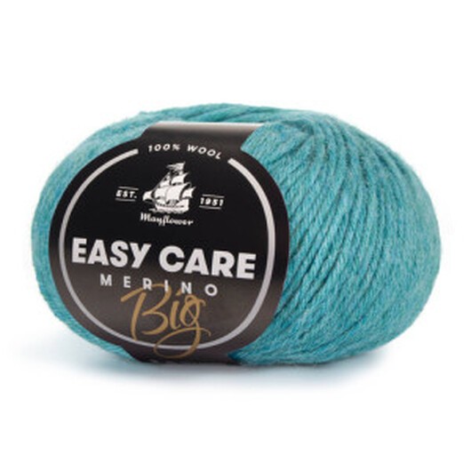 Mayflower Easy Care Big Unicolor 199 Mörk Aquamarin