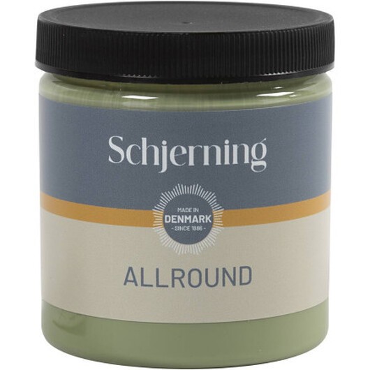 Utomhusfärg, silkesmatt, oliv, 250 ml/ 1 flaska