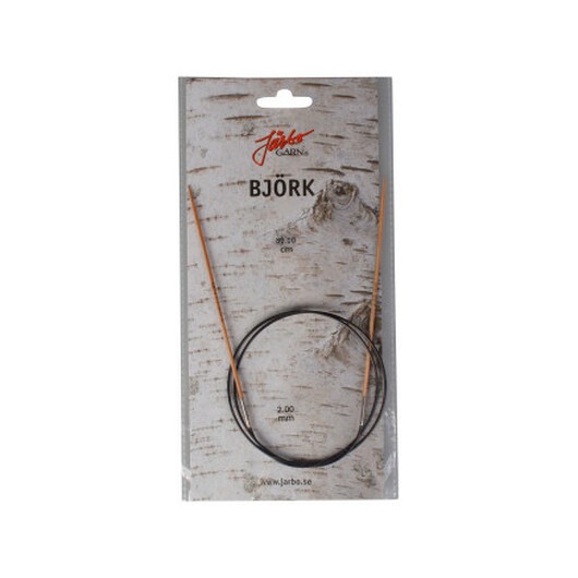 Järbo Björk Rundstickor Björk 80cm 2,00mm / 31.5in US0