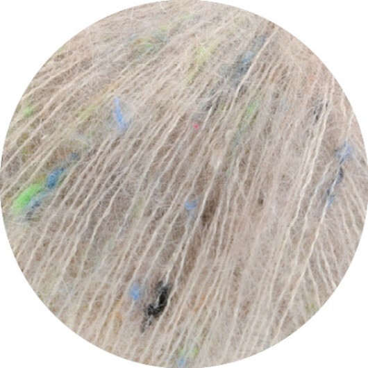 Lana Grossa Superkid Tweed Garn 614 Natur