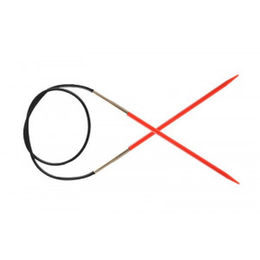 KnitPro Trendz Rundstickor Akryl 80cm 3,50mm / 31.5in US4 Red