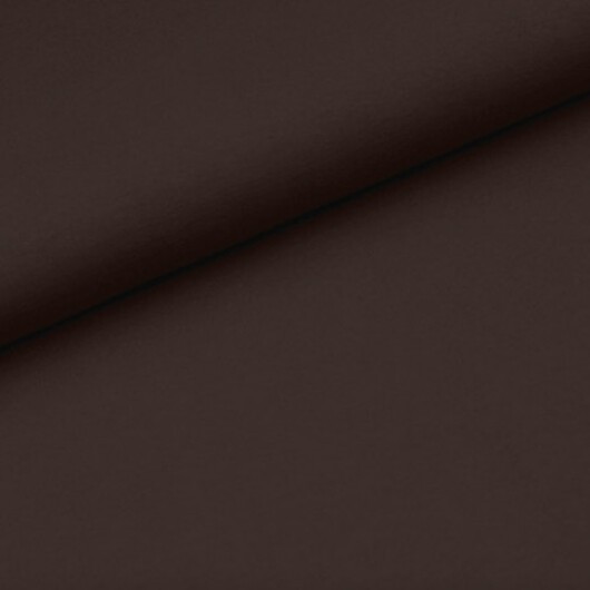 Bomullsjersey enfärgat tyg 155cm 034 Choklad - 50cm