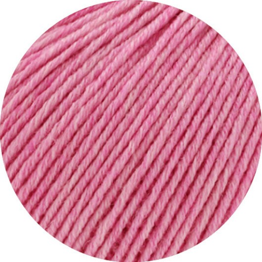 Lana Grossa Cool Wool Melange Garn 431 Rosa Meleret