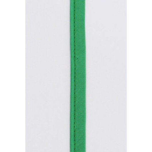 Passpoalband i Metermått Polyester/Bomull 606 Grön 8mm - 50cm