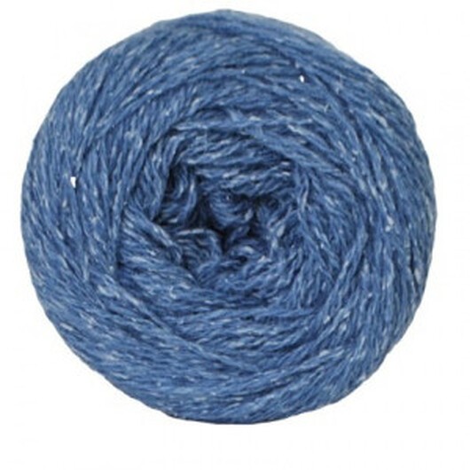 Hjertegarn Wool Silk Garn 3004 Denim Blå