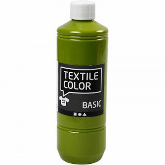 Textilfärg, kiwi, 500 ml/ 1 flaska
