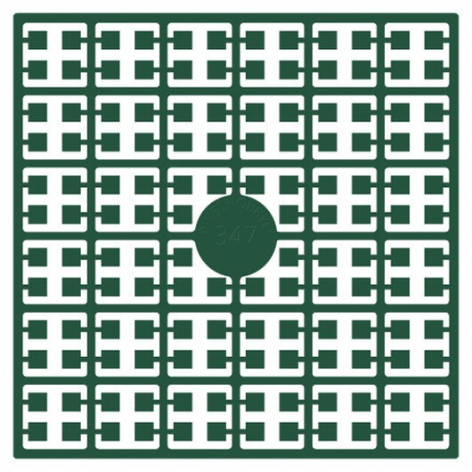 Pixelhobby Midi Pärlor 347 Ljus Smaragdgrön 2x2mm - 140 pixels