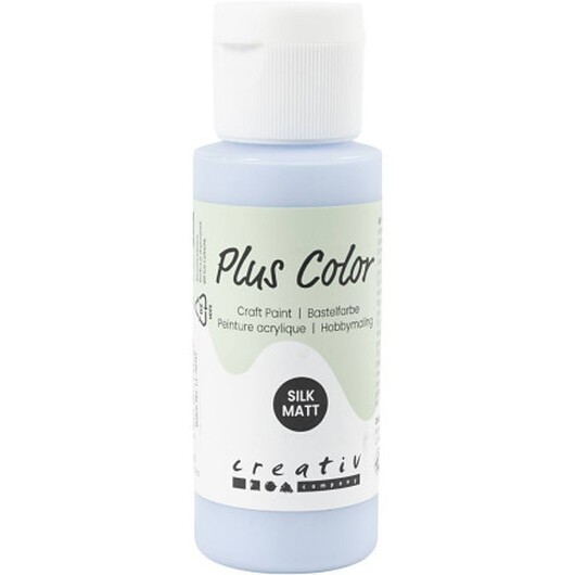 Plus Color Hobbyfärg, ljusblå, 60 ml/ 1 flaska