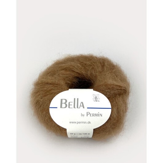 Permin Bella Mohair Garn 80 Kamel