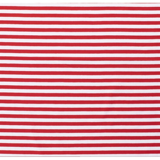 Bomullsjersey Print Tyg 150cm 015 Ränder - 50cm