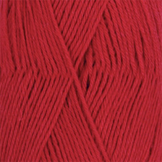 Drops Nord Garn Unicolor 14 Röd