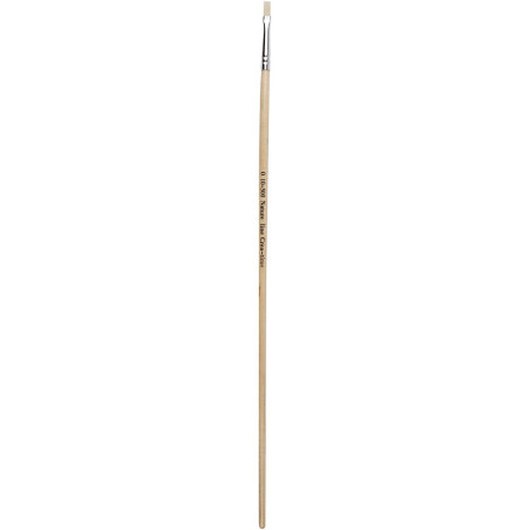 Natur Line Penslar, nr. 0, B: 4 mm, Långa skaft, 12 st./ 1 förp.