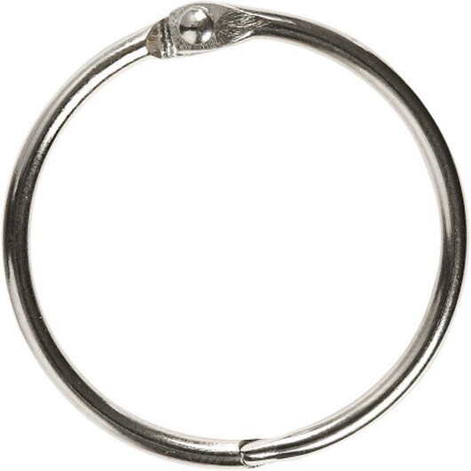 Bokring, Dia. 38 mm, tjocklek 3 mm, 8 st./ 1 förp.