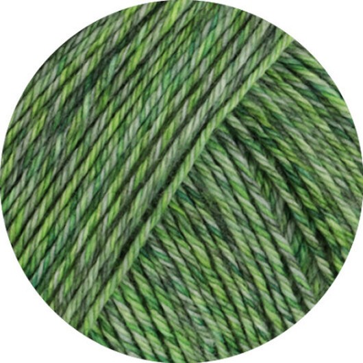 Lana Grossa Vintage Socks Garn 1016 Ljus/Grå Melange