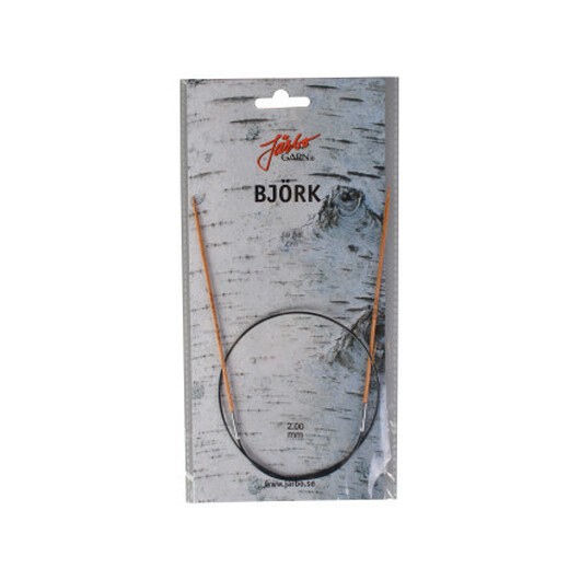 Järbo Björk Rundstickor Björk 60cm 2,00mm / 23.6in US0