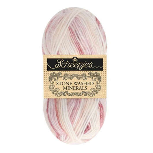 Scheepjes Stone Washed Minerals Garn 911 Cinnabar Dimma